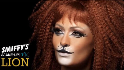 Lion Face Paint Make-Up Tutorial