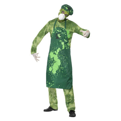 Biohazard Male Costume Green Adult 1