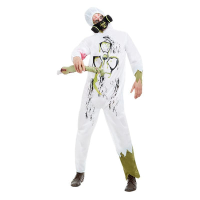 Biohazard Suit White Adult 1