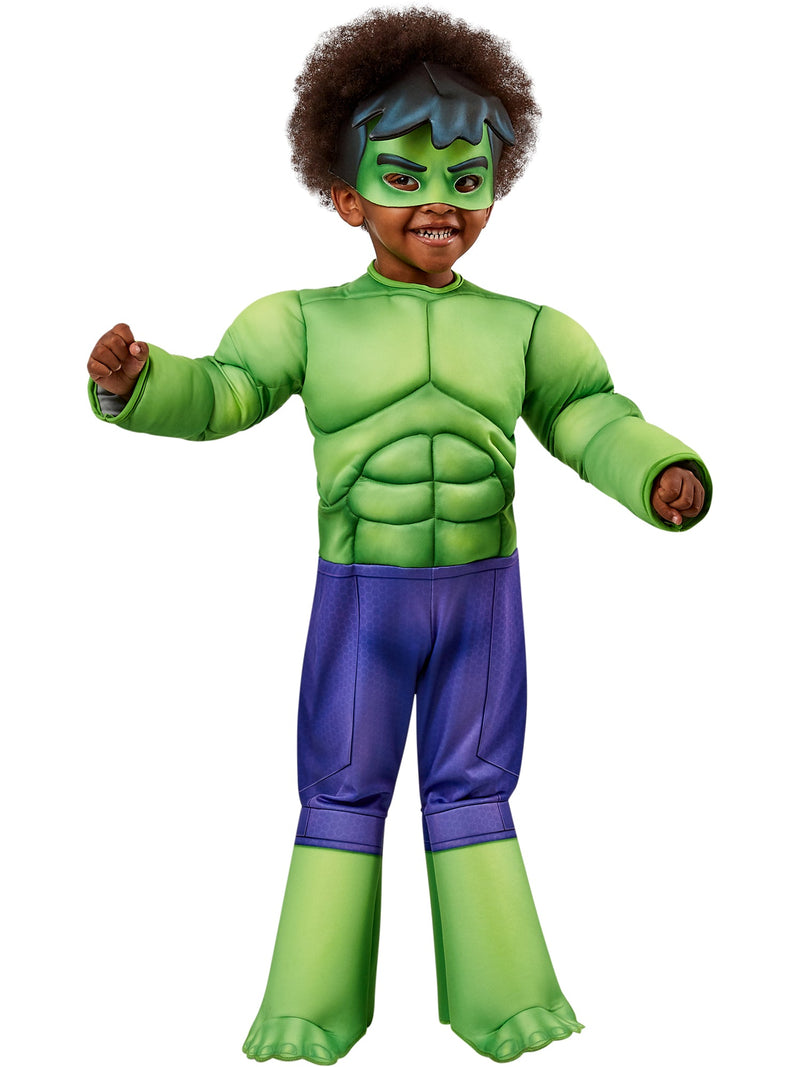 Hulk Deluxe Boys Spidey and his Amazing Friends Toddler Costume