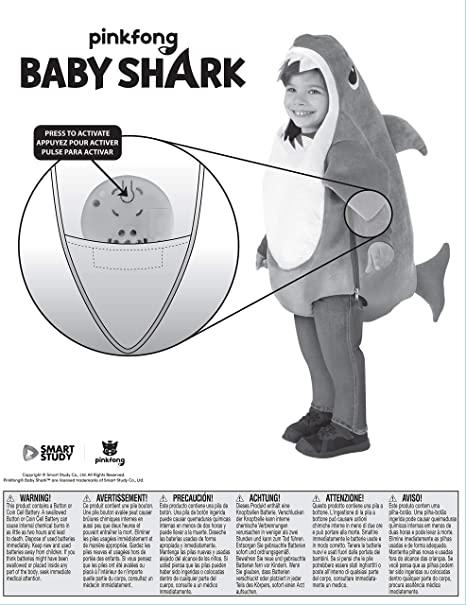 Baby Shark Yellow Costume for Kids_6