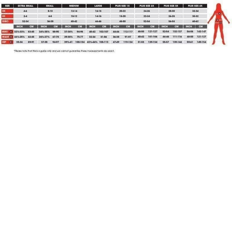 Curves Zombie Nurse Costume Adult White Red_4