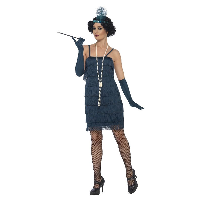 Flapper Costume Short Teal Green Dress
