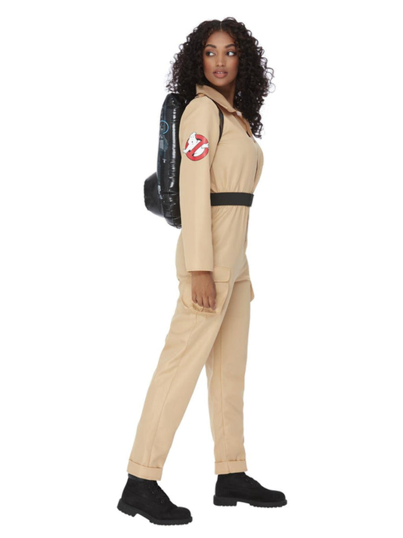 Ghostbusters Ladies Costume Adult Beige Jumpsuit_4