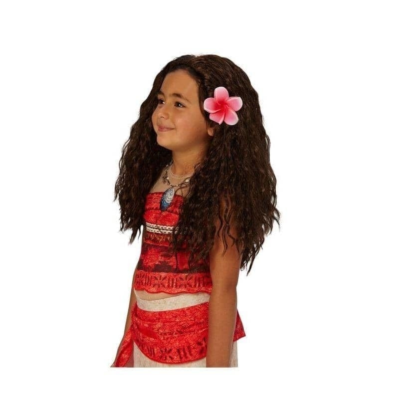 Moana Brown Wavy Wig Disney Hawaiian Polynesian Moana Brown Wavy Wig Disney Hawaiian Polynesian