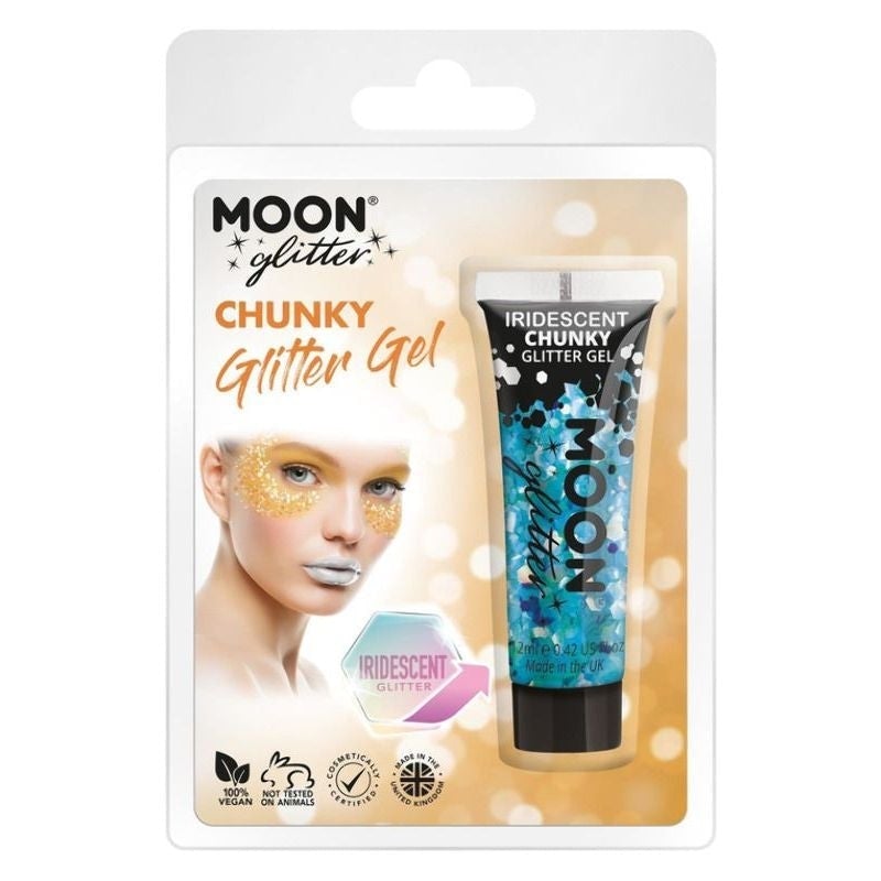 Moon Glitter Iridescent Body Crayons Clamshell, 3.5g Costume Make Up main image 1
