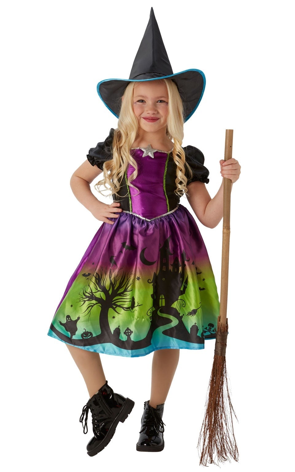 Ombre Witch Costume Girls  Mad Distribution Costumes Australia