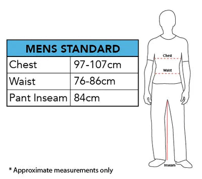 Size Chart Scooby Doo Costume Adult Dog Jumpsuit