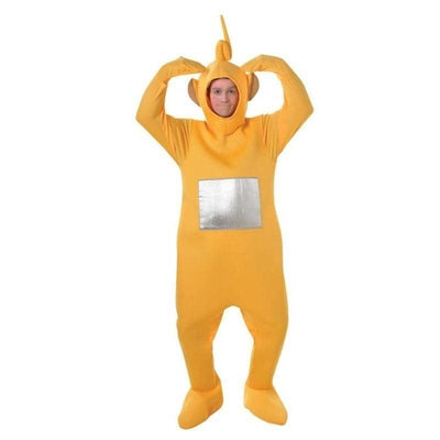 Teletubbies Laalaa Yellow Adult Bodysuit Costume_1