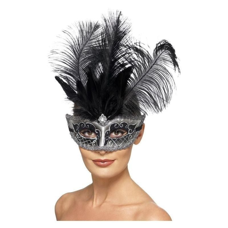 Size Chart Venetian Colombina Eyemask Adult Grey