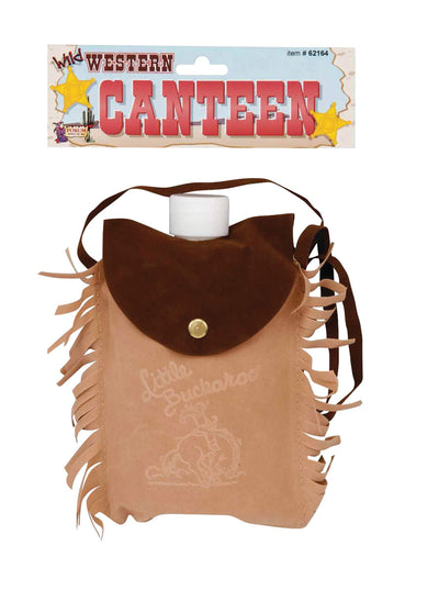 Wild Western Canteen Costume Accessories Unisex_1