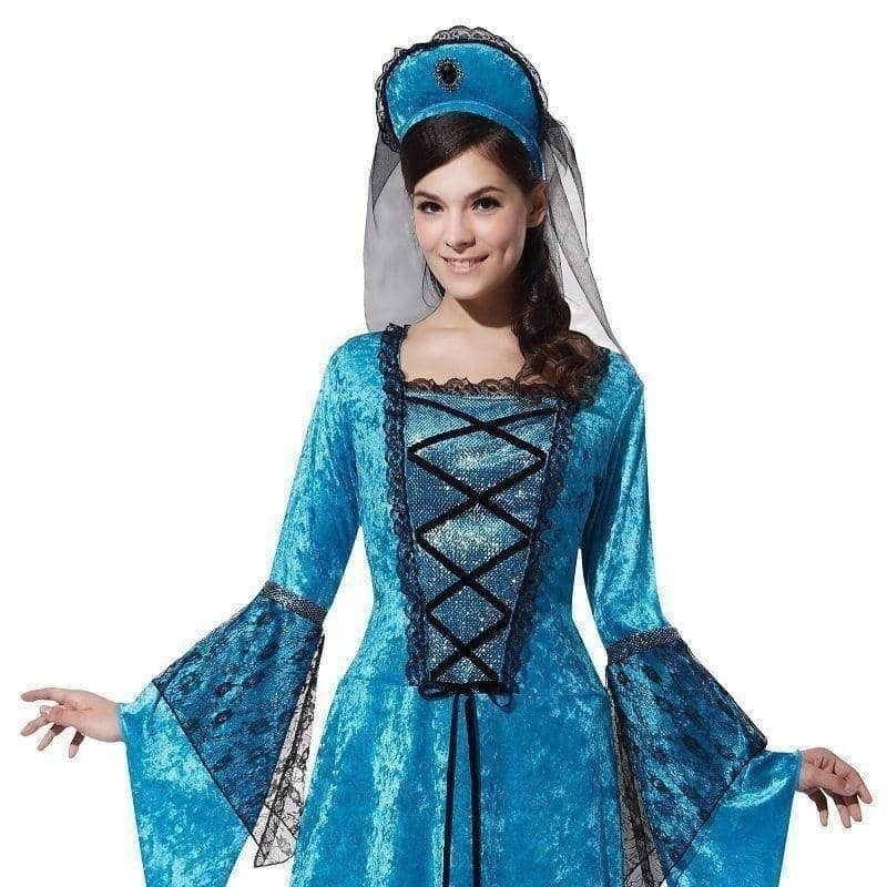 Womens Royal Princess Adult Costume Female Uk Size 10 14 Halloween ...