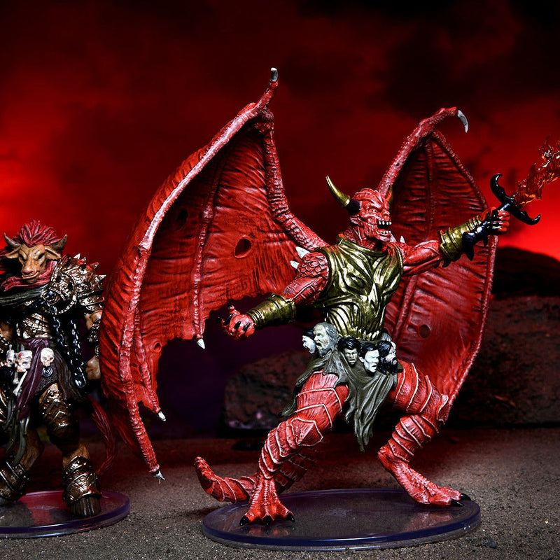 Dungeons and Dragons D&D Icons of the Realms Archdevils Bael Bel and Zariel