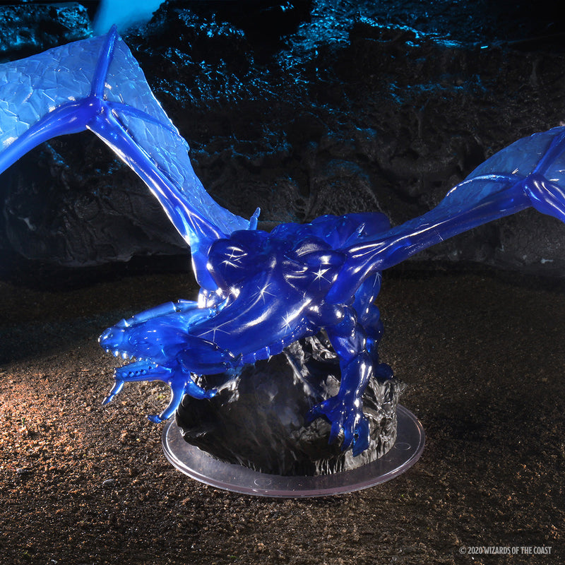 Dungeons and Dragons D&D Icons of the Realms Sapphire Dragon Premium Figure