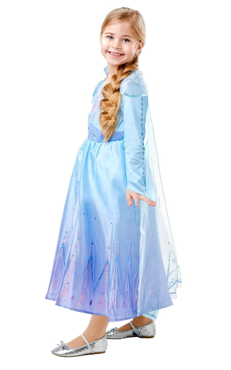Frozen 2 New Elsa Travel Dress Deluxe Costume_3 rub-3005067-8