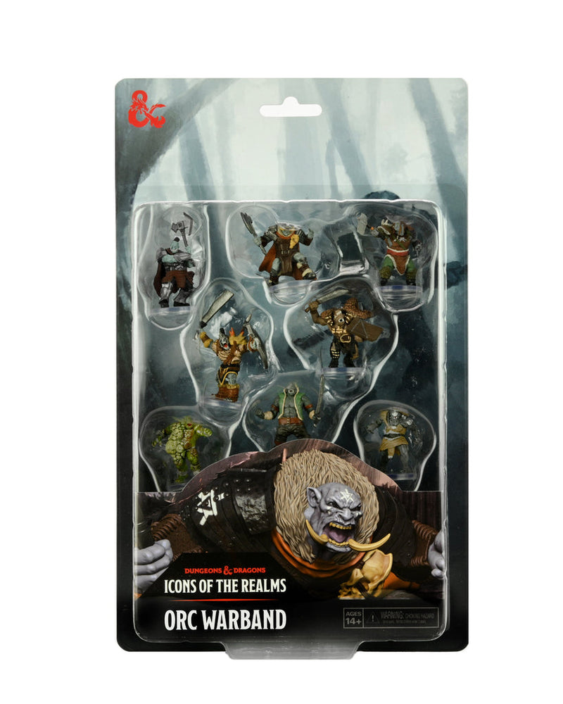 Dungeons and Dragons D&D Icons of the Realms Orc Warband 8 Figures