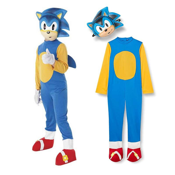 Deluxe Sonic The Hedgehog Kids Classic Look Costume 2 rub-883745M MAD Fancy Dress