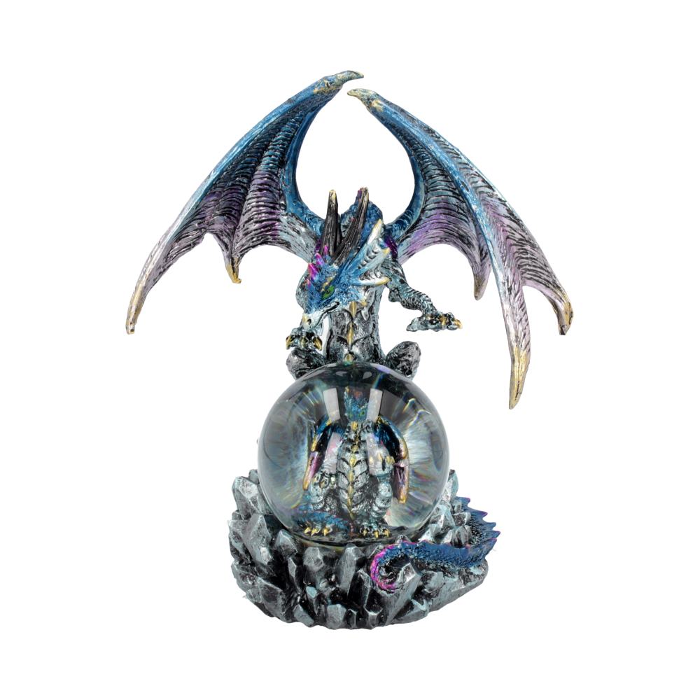 Emerald Oracle Green Dragon Fortune Seer Figurine 19cm
