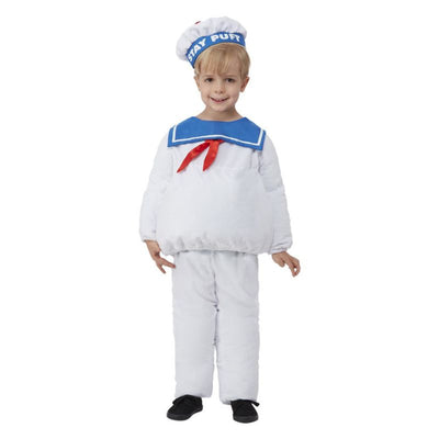 Ghostbusters Stay Puft Costume Child Blue Red White_1 sm-52560S