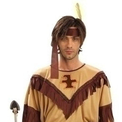 Mens Indian Man Plus Size Adult Costumes Male Chest Size 46" 50" Bristol Novelty _1