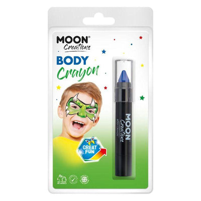 Moon Creations Body Crayons Dark Blue Smiffys _1