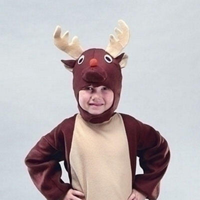 Reindeer Medium Childrens Costumes Unisex Medium 7 9 Years Bristol Novelty _1
