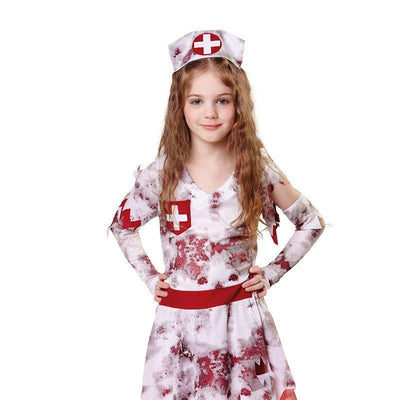 Zombie Nurse M Children's Costumes Female Medium Bristol Novelty _1