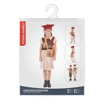 Evacuee Schoolgirl Medium Bristol Novelty _1