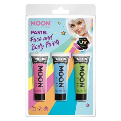 Moon Glow Pastel Neon UV Face Paint Smiffys _1