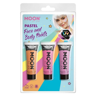Moon Glow Pastel Neon UV Face Paint Smiffys _1