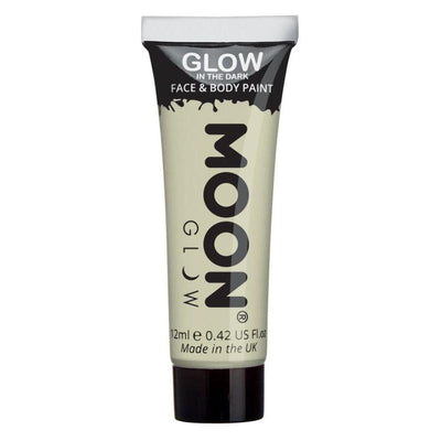 Moon Glow Glow in the Dark Face Paint Clear Smiffys _1