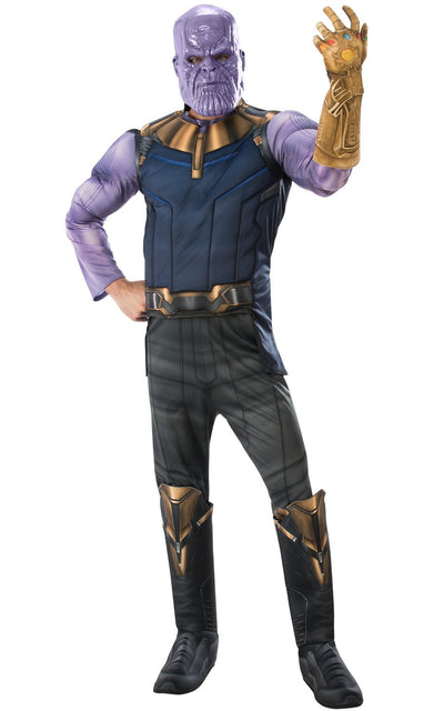Deluxe Thanos Costume Rubies MARVEL 24381 MAD Fancy Dress