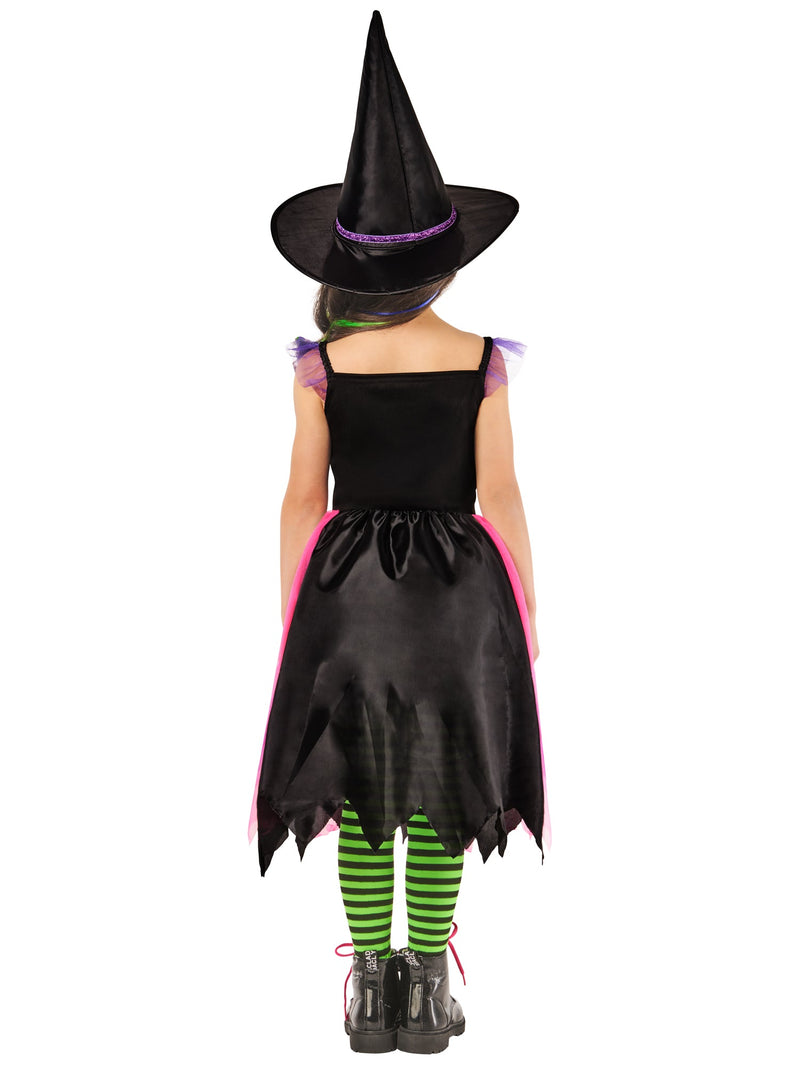 Bright-Night Witch Costume Dress for Girls