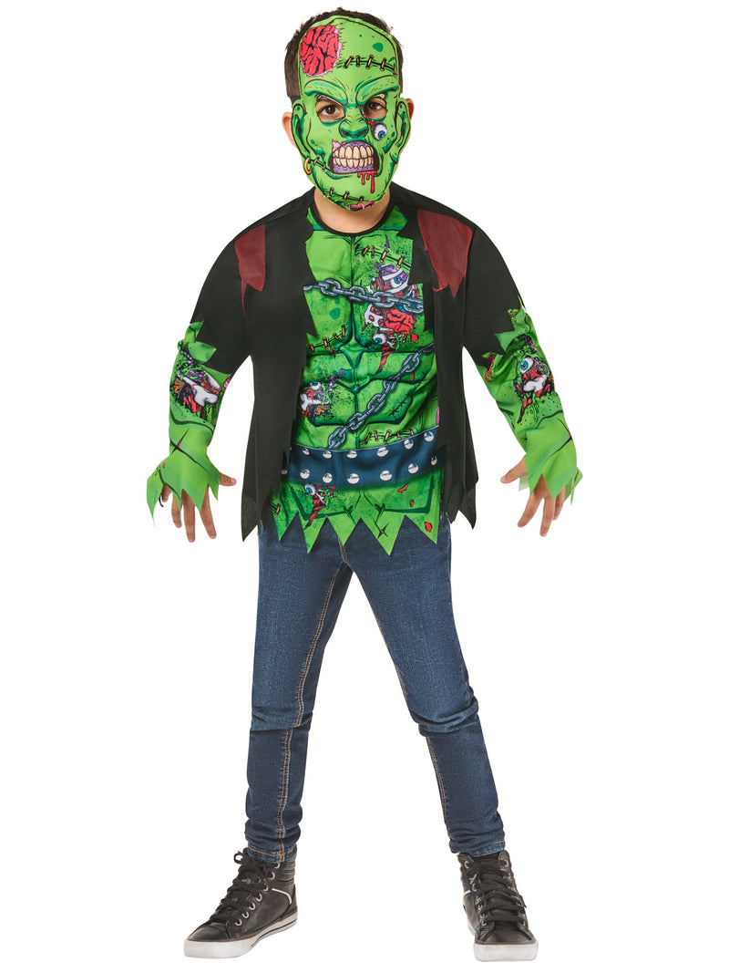 Frankie Costume for Kids Top and Mask