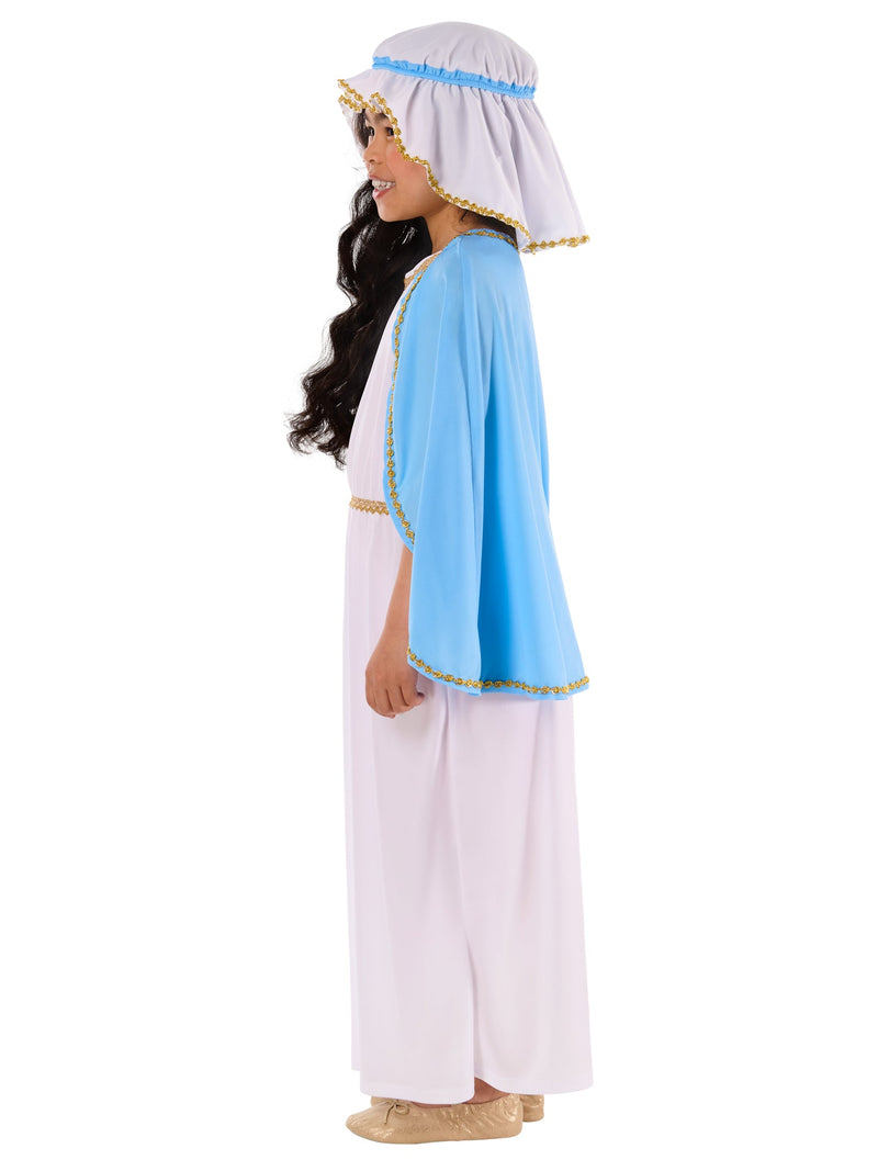 Nativity Mary Dress with Shawl and Headpiece