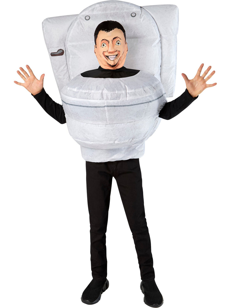 Skibidi Toilet Inflatable Costume for Kids