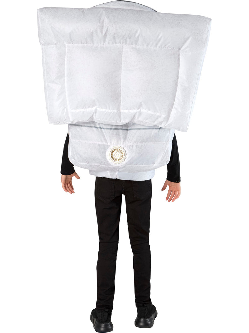 Skibidi Toilet Inflatable Costume for Kids
