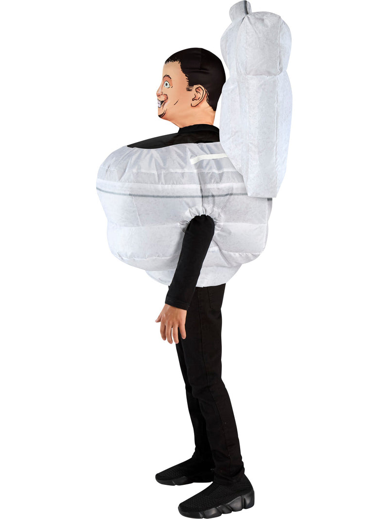 Skibidi Toilet Inflatable Costume for Kids