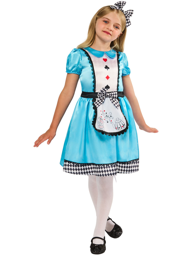 Alice in Wonderland Costume Blue Dress for Girls