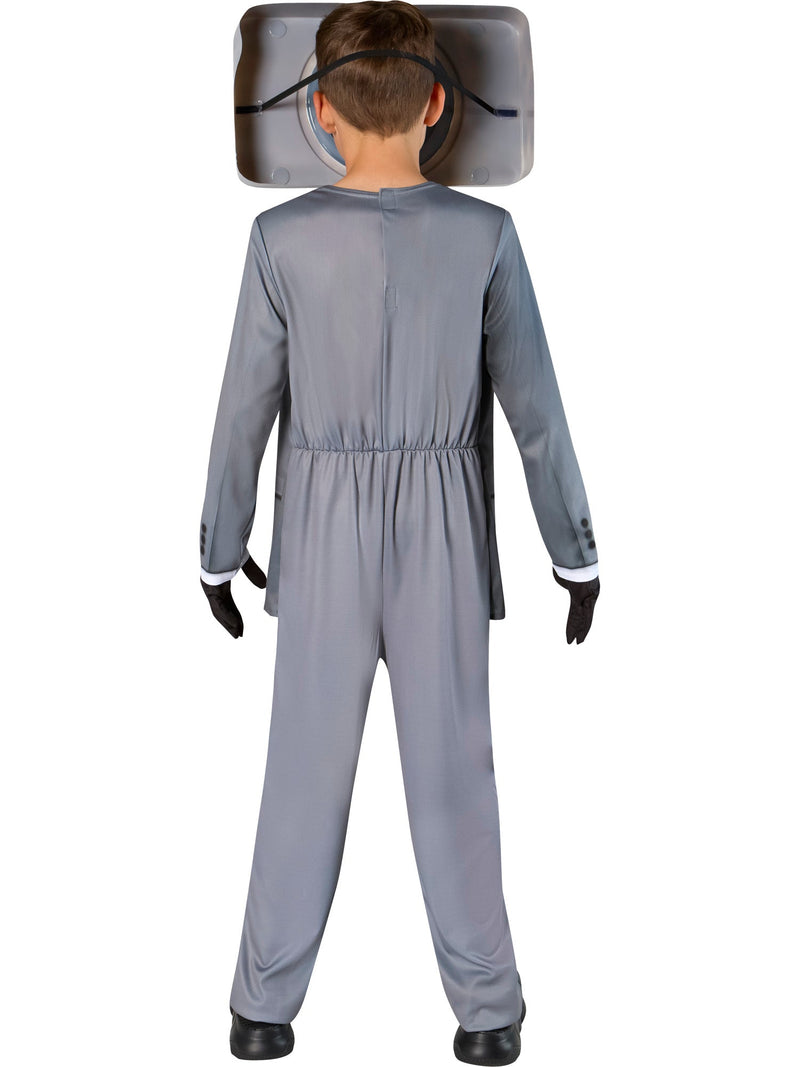 Skibidi Toilet Speakerman Fun Costume for Kids