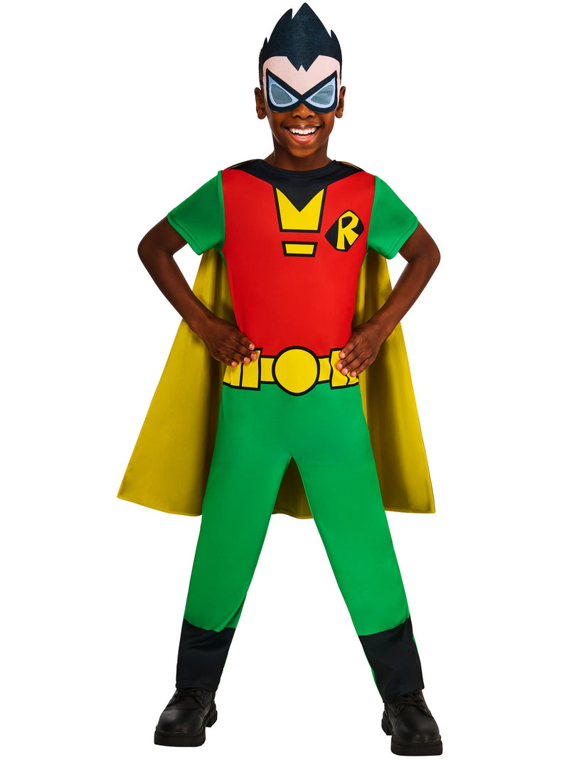 Teen Titans Go Robin Boys Costume Superhero Outfit for Kids