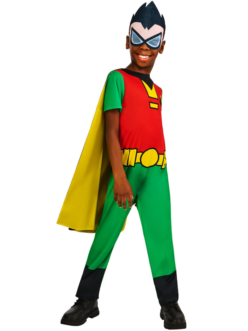 Teen Titans Go Robin Boys Costume Superhero Outfit for Kids