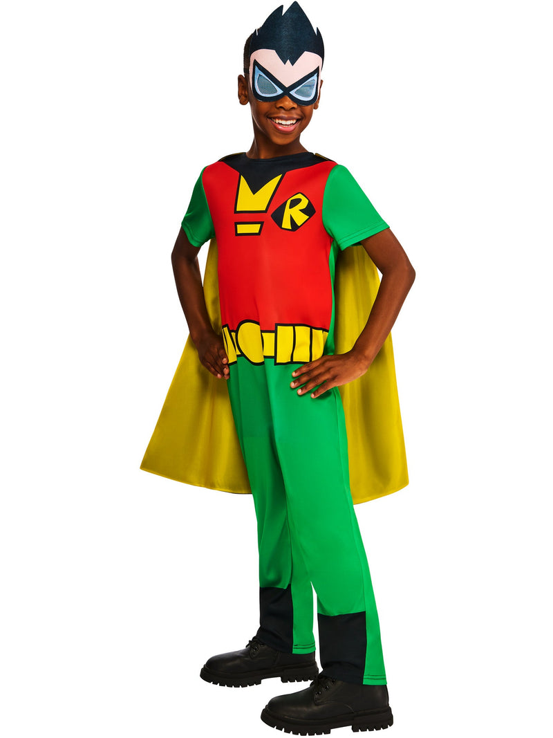 Teen Titans Go Robin Boys Costume Superhero Outfit for Kids