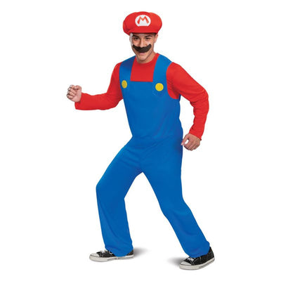 Nintendo Super Mario Brothers Classic Adult Red_1 sm-108459M