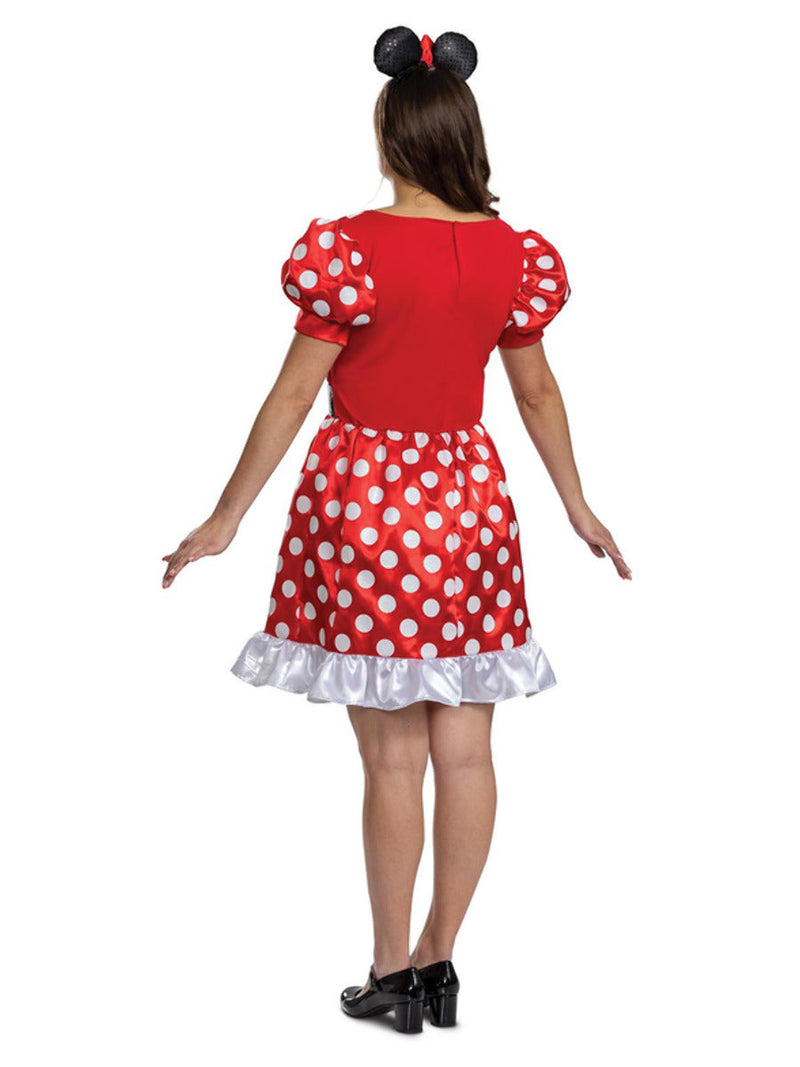 Minnie Mouse Costume Adult Disney Classic Red Dress