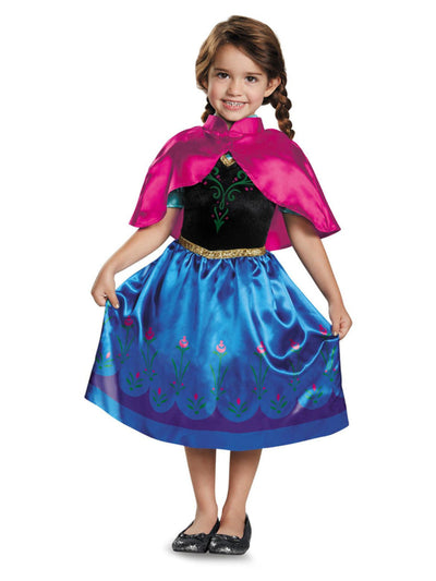 Disney Frozen Anna Travelling Classic Costume Child Smiffys sm-129909 1