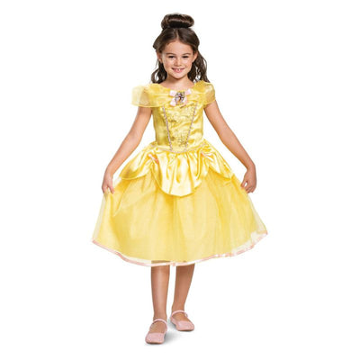Disney Beauty and the Beast Belle Deluxe Costume Child Yellow_1 sm-140429S5-6