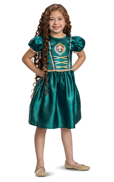 Disney Merida Costume Child Green Dress Smiffys sm-140479 1
