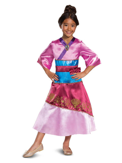 Disney Mulan Deluxe Costume Child Pink Dress Smiffys sm-140739 1