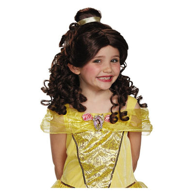 Disney Beauty and The Beast Belle Wig Child Brown_1 sm-17806